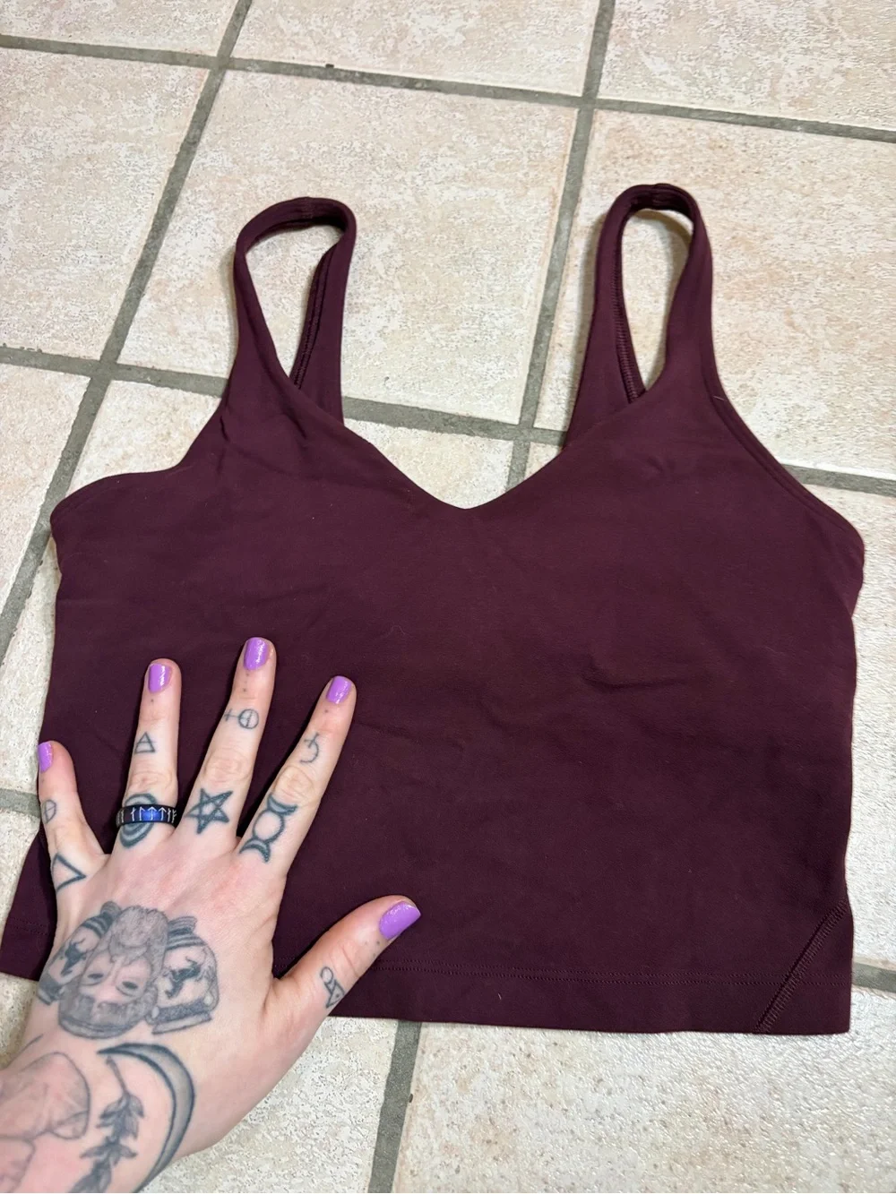 Lululemon Align Tank Top (Cassis) Size 6